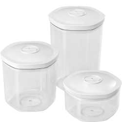 SET DA 3 CONTENITORI SMEG LIFEBOX PER CASSETTO SOTTOVUOTO
