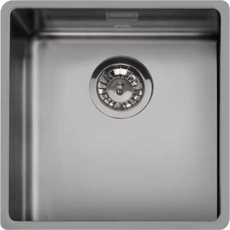 SMEG VSTR40DKX MIRA UNTERBAU-KUCHENSPÜLE DARK