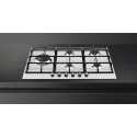 PIANO COTTURA SMEG PX375L ACCIAIO INOX 72,5 CM