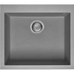 LAVELLO SINTETICO SMEG SERIE RIGAE VZ57CT - MONOVASCA CEMENTO