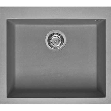 SMEG SYNTHETIC KITCHEN SINK VZ57CT RIGAE SERIES - 1 BOWL CONCRETE
