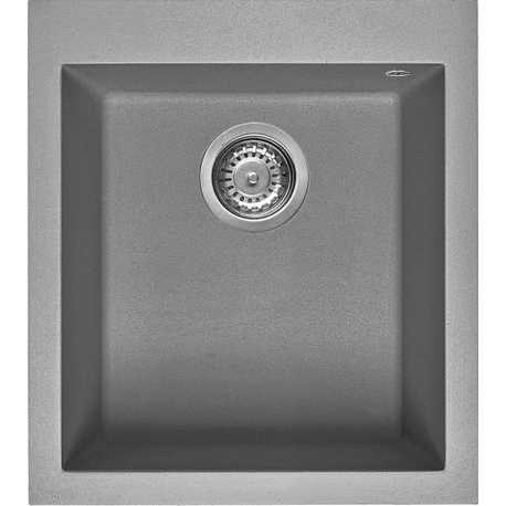 SMEG SYNTHETIC KITCHEN SINK VZ40CT RIGAE SERIES - 1 BOWL CONCRETE