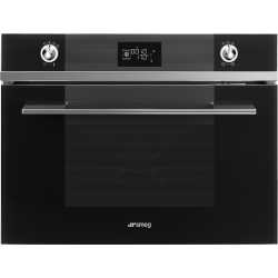 FORNO COMPATTO COMBINATO VAPORE SMEG SF4102VCN