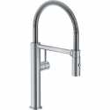 FRANKE PESCARA GRIFO MONOCOMANDO PARA FREGADERO EXTRAÍBLE ACERO INOXIDABLE SATINADO