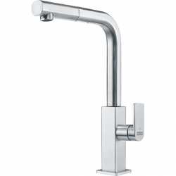 FRANKE MYTHOS SINGLE LEVER SINK MIXER TAP BRUSHED STAINLESS STEEL