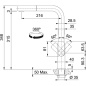 FRANKE MYTHOS DOCCIA GRIFO MONOCOMANDO PARA FREGADERO EXTRAÍBLE ACERO INOXIDABLE SATINADO