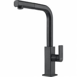 FRANKE MYTHOS DOCCIA GRIFO MONOCOMANDO PARA FREGADERO EXTRAÍBLE ACERO NEGRO