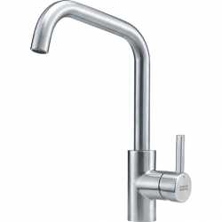 FRANKE KUBUS SINGLE LEVER SINK MIXER TAP BRUSHED STAINLESS STEEL