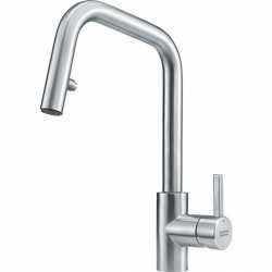 FRANKE KUBUS GRIFO MONOCOMANDO PARA FREGADERO EXTRAÍBLE ACERO INOXIDABLE SATINADO