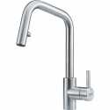 FRANKE KUBUS GRIFO MONOCOMANDO PARA FREGADERO EXTRAÍBLE ACERO INOXIDABLE SATINADO