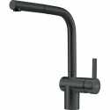 FRANKE ATLAS NEO DOCCIA SINGLE LEVER SINK MIXER TAP BLACK STEEL