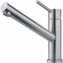 FRANKE ORBIT SINGLE LEVER SINK MIXER TAP BRUSHED STAINLESS STEEL