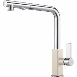 FRANKE MARIS SINGLE LEVER SINK MIXER TAP CHROME AND SAHARA