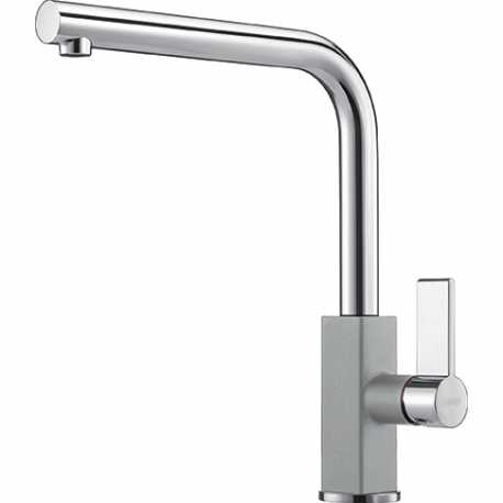 FRANKE MARIS MISCELATORE MONOCOMANDO CROMATO E STONE GREY