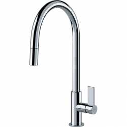 FRANKE AMBIENT MISCELATORE MONOCOMANDO CON DOCCETTA ESTRAIBILE CROMO