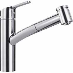 FRANKE SMART DOCCIA SINGLE LEVER SINK MIXER TAP WITH PULL OUT SPRAY CHROME