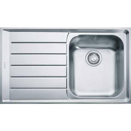 FRANKE NEPTUNE NEX 211  - 86x51- 1 VASCA ACCIAIO INOX SATINATO