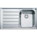 FRANKE NEPTUNE NEX 211  - 86x51- 1 VASCA ACCIAIO INOX SATINATO