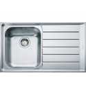 FRANKE NEPTUNE NEX 211  - 86x51- 1 VASCA ACCIAIO INOX SATINATO