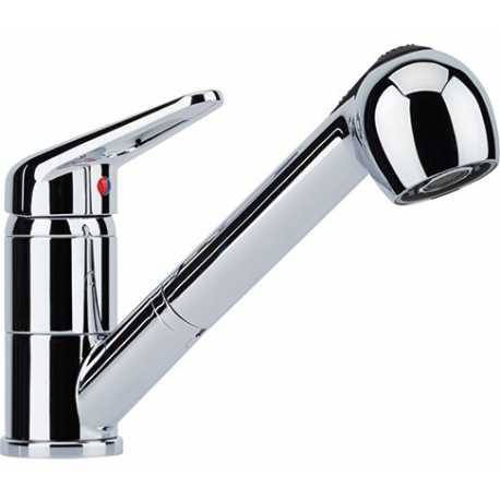 FRANKE NOVARA PLUS DOCCIA EINHAND SPÜLTISCHMISCHER CHROM