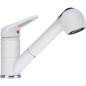 FRANKE NOVARA PLUS DOCCIA GRIFO MONOCOMANDO PARA FREGADERO EXTRAÍBLE BLANCO