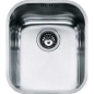 FRANKE AMX 110-34 UNDERMOUNTED KITCHEN SINK SINGLE BOWL BRUSHED STAINLESS STEEL 34 CM