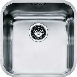 FRANKE SVX 110-40 UNDERMOUNTED KITCHEN SINK SINGLE BOWL BRUSHED STAINLESS STEEL 40 CM
