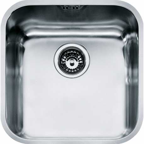 FRANKE SVX 110-40 FREGADERO BAJO ENCIMERA ACERO INOX AISI304 SATINADO