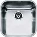 FRANKE SVX 110-40 UNDERMOUNTED KITCHEN SINK SINGLE BOWL BRUSHED STAINLESS STEEL 40 CM