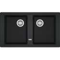 FRANKE BOSTON BFG 620 KITCHEN SINK 2 BOWL FRAGRANITE