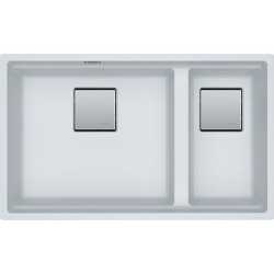 FRANKE KUBUS 2 KNG 120 LAVELLO SOTTOTOP 2 VASCHE FRAGRANITE