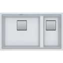 FRANKE KUBUS 2 KNG 120 UNDERMOUNTED KITCHEN SINK 2 BOWLS FRAGRANITE