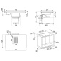 PIANO COTTURA A INDUZIONE SMEG HOBD682R1