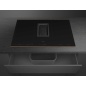 SMEG HOBD682R1 INDUCTION HOB WITH INTEGRATED HOOD 83 CM DOLCE STIL NOVO