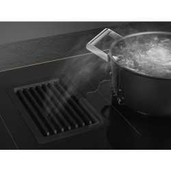 SMEG HOBD682R INDUCTION HOB WITH INTEGRATED HOOD 83 CM