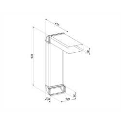 SMEG KITEHOBD KIT ACCESORIO PARA EXTRACCIÓN EXTRACCIÓN AIRE