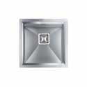 CM GLAMOUR 45x45 ÉVIER 1 CUVE ACIER INOXYDABLE BROSSÉ