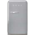 SMEG FAB5RSV3 FREE-STANDING REFRIGERATOR SILVER 50's STYLE