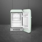 SMEG FAB5RPG3 RETRO MINIBAR STAND-KÜHLSCHRANK PASTELLGRÜN STYL DER 50° JAHRE