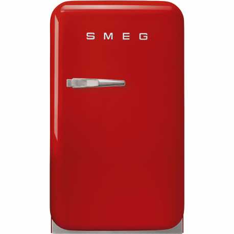 SMEG FAB5RRD3 RETRO MINIBAR STAND-KÜHLSCHRANK ROT STYL DER 50° JAHRE