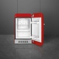 SMEG FAB5RRD3 RETRO MINIBAR STAND-KÜHLSCHRANK ROT STYL DER 50° JAHRE