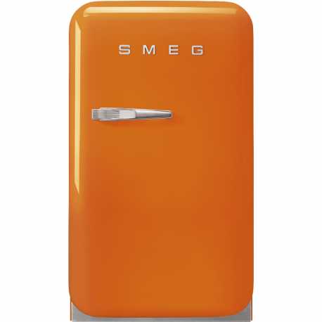 SMEG FAB5ROR5 FREE-STANDING REFRIGERATOR ORANGE  50's STYLE