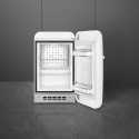 SMEG FAB5RWH3 RETRO MINIBAR STAND-KÜHLSCHRANK WEISS STYL DER 50° JAHRE
