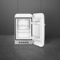 FRIGORIFERO A LIBERA INSTALLAZIONE BIANCO SMEG FAB5RWH3 LINEA ANNI '50