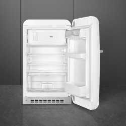 SMEG FAB10RWH2 RETRO MINIBAR STAND-KÜHLSCHRANK WEISS  STYL DER 50° JAHRE
