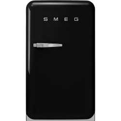 FRIGORIFERO A LIBERA INSTALLAZIONE NERO SMEG FAB10RBL2 LINEA ANNI '50