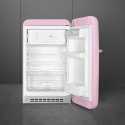 SMEG FAB10RPK2 RETRO MINIBAR STAND-KÜHLSCHRANK PINK STYL DER 50° JAHRE