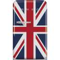 SMEG FAB10RDUJ2 RETRO MINIBAR STAND-KÜHLSCHRANK UNION JACK STYL DER 50° JAHRE