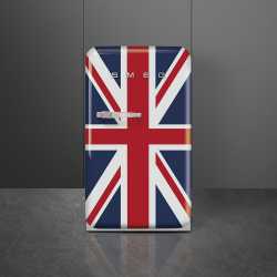 FRIGORIFERO A LIBERA INSTALLAZIONE UNION JACK SMEG FAB10RDUJ2LINEA ANNI '50