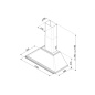 SMEG WALL MOUNTED CHIMNEY HOOD KT110PE CREAM AESTHETIC VICTORIA 110 CM